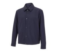 Hugo, Homme, Vestes, Bleu, Taille: M P-Carper-Coach Overshirt Jacket