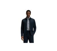 Hugo, Homme, Vestes, Bleu, Taille: S Surchemise coupe décontractée en twill extensible performant