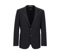 Hugo, Homme, Vestes, Noir, Taille: 3XL Blazer en Laine Vierge Cool Wool