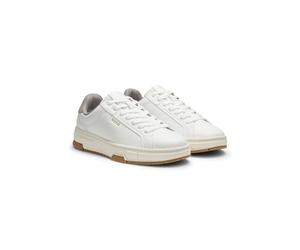 HUGO Homme Yarrow_Tenn_mfpu 10277993 01 Baskets de Tennis, Blanc Ouvert, 44 EU