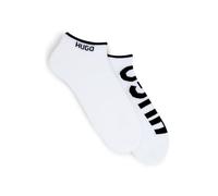 HUGO Hommes 2P AS LOGO CC Lot de deux paires de chaussettes basses en coton mélangé