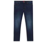 HUGO Hommes 634 Jean Tapered en Denim Stretch Bleu foncé