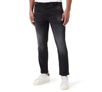 HUGO Hommes 634 Jean Tapered en Denim Stretch Noir