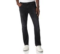 HUGO Hommes 708 Jean Noir Slim Fit en Denim Stretch Confortable