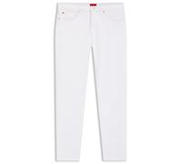HUGO Hommes 734 Jean Extra Slim en Denim Stretch Blanc