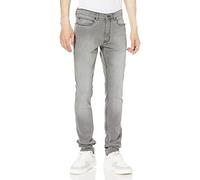 HUGO Hommes 734 Jean Extra Slim Fit Noir en Denim Stretch Confortable