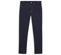 HUGO Hommes Ash Jean Slim en Denim Stretch Bleu foncé