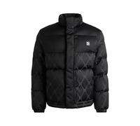 HUGO Hommes Balto2411 Doudoune déperlante avec motif jacquard emblématique