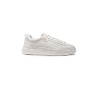 Hugo Baskets en cuir Blake Tenn avec logo rouge Blanc Taille 42 Homme