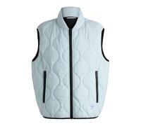 HUGO Hommes Bohotino2421 Doudoune sans manches matelassée déperlante avec patch logo