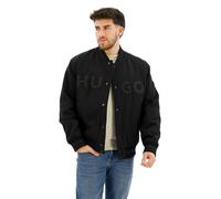 HUGO Hommes Bozo2511 Veste déperlante avec Logo en Gomme
