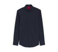 HUGO Hommes C-Jason Chemise Slim Fit en Coton à Manches très Longues