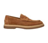 HUGO Hommes Chaol Mocc Mocassins en Cuir suédé avec Finition Penny