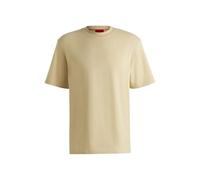 HUGO Hommes Dapolino T-Shirt décontracté en Coton à Logo imprimé