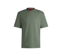 HUGO Hommes Dapolino T-Shirt décontracté en Coton à Logo imprimé