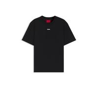 HUGO Hommes Dapolino T-Shirt Relaxed en Jersey de Coton à Logo imprimé