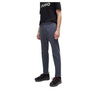 HUGO Hommes David222D Chino Slim Fit en Gabardine de Coton Stretch
