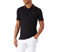 HUGO Hommes Dinoso222 Polo ajusté en Coton Stretch avec Logo imprimé