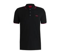 HUGO Hommes Dinoso222 Polo Slim en Coton Stretch avec Finitions Contrastantes