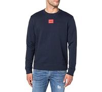HUGO Hommes Diragol212 Sweat Regular Fit en Molleton de Coton avec étiquette Logo