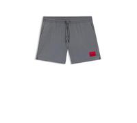 HUGO Hommes Dominica Short de Bain entièrement doublé avec étiquette logotée Rouge