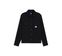 HUGO Hommes Ekynone Chemise Oversize en Coton mélangé structuré