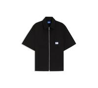 HUGO Hommes Ekyz Chemise Oversize avec Fermeture éclair sur Le Devant