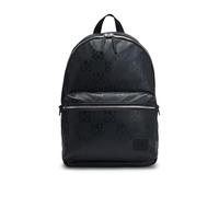 HUGO Sac à dos en similicuir à motif logo revisité - Style Ethon 2.0HI_Backp. M, 50535710 Noir pcs.