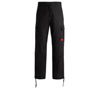 HUGO Hommes Garlo233 Pantalon Cargo Regular Fit en Coton Ripstop