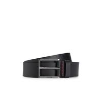 HUGO Hommes Geek Sz35 Ceinture en cuir avec boucle à logo gravé
