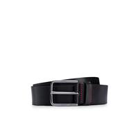 HUGO Hommes Gerik Sz35 Ceinture en cuir grainé avec boucle logotée