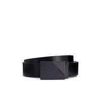 HUGO Hommes Grora-G Gb35 Ceinture en cuir réversible avec boucle plate et boucle à ardillon