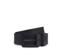 HUGO Hommes Grover Sz35 Ceinture en cuir lisse avec boucle à ardillon à logo
