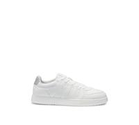 HUGO Hommes Hadrian Tenn Baskets en Similicuir avec Tige logotée