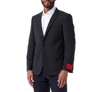HUGO Hommes HenryM204X Veste Slim Fit en Laine mélangée Stretch performante