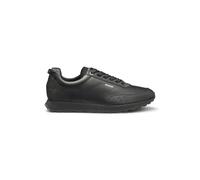 HUGO Baskets au style chaussures de course en similicuir avec détails structurés - Style Icelin_runn_nyrbpu, 50552629 Noir 39