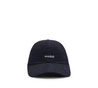 HUGO Hommes Jake-CO Casquette en Velours de Coton côtelé à Logo brodé