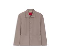 HUGO Veste Modern avec des détails façon chemise - Style Jaro262X, 50559106 Brun chiné 48