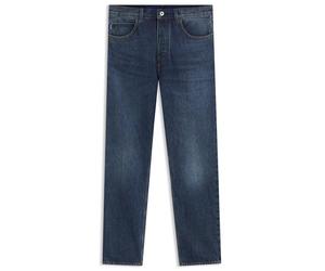 HUGO Hommes Jonah Jean Regular en Denim Rigide Bleu