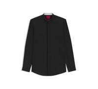 HUGO Hommes Kaleb Chemise Slim Fit en Popeline de Coton Facile à Repasser