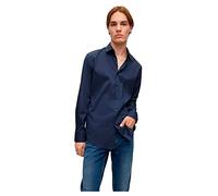 HUGO Hommes Kenno Chemise Slim Fit en Popeline de Coton mélangé