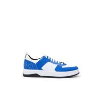 HUGO Hommes Kilian Tenn Baskets en mélange de matières avec Logo en Relief sur Le contrefort