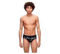 HUGO Hommes Laguna Slip de Bain en Jersey Simple à Logo Manuscrit