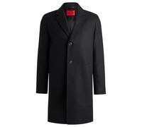 HUGO Hommes Malte2441 Manteau Regular en laine mélangée