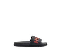 HUGO Tongs 'Match It Slid' rouge / noir, Taille 43