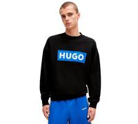 HUGO Hommes Niero Sweat en Molleton avec Logo imprimé