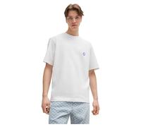 HUGO Hommes Niley T-Shirt en Jersey de Coton avec Logo Happy
