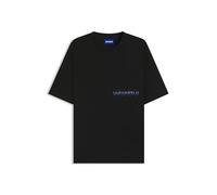 HUGO Hommes Nogoste T-Shirt en Jersey de Coton à Logo ombré brodé