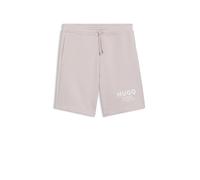HUGO Hommes Nomario Short Loose en Molleton de Coton à Logo imprimé