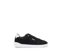HUGO Hommes Riven Tenn Baskets à Lacets en Similicuir avec Logo